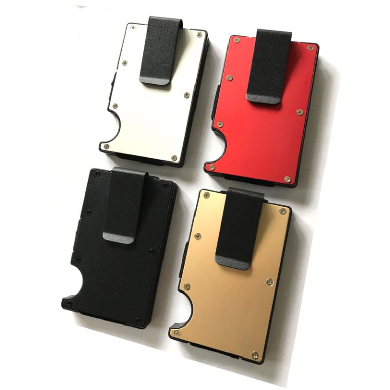 credit card holder with money clip